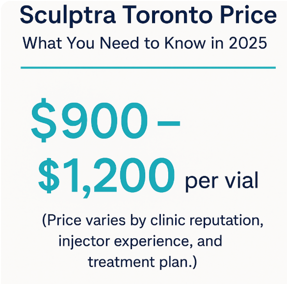 sculptra toronto price